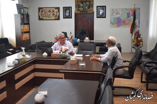  ملاقات عمومی فرماندار گمیشان برگزار شد. 