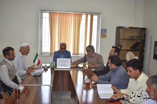 فرماندار گمیشان از اداره جهاد کشاورزی شهرستان بازدید کرد.