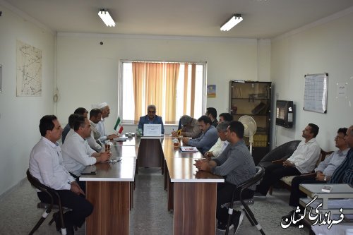 فرماندار گمیشان از اداره جهاد کشاورزی شهرستان بازدید کرد.