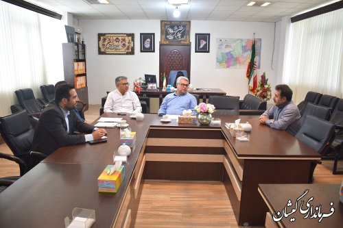 سومین نشست کمیته انتخاباتی فرمانداری گمیشان