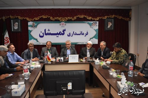 دومین جلسه ساماندهی امور جوانان شهرستان گمیشان برگزار شد. 