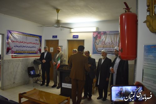 برگزاری مراسم تکریم و معارفه دادستان شهرستان گمیشان