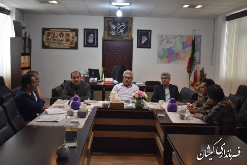 برگزاری جلسه ستاد انتخابات شهرستان گمیشان