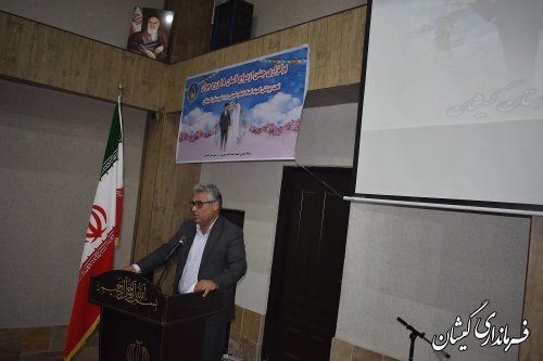 برگزاری جشن ازدواج آسان در شهرستان گمیشان