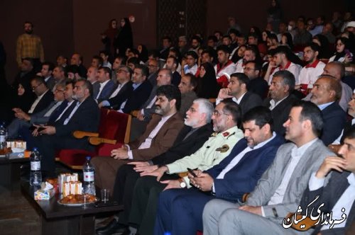 تجلیل استاندار گلستان از فرماندار گمیشان