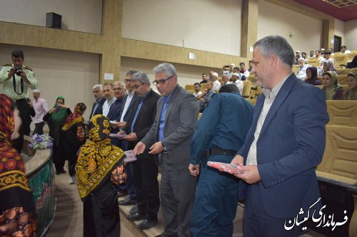  همایش یاریگران زندگی در شهرستان گمیشان برگزار شد.