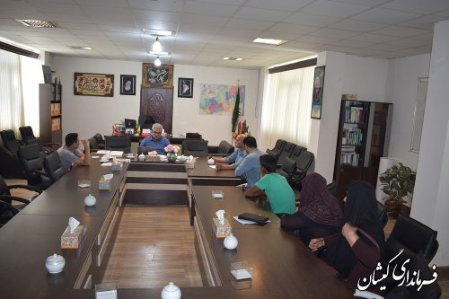 برگزاری ملاقات عمومی فرماندار گمیشان