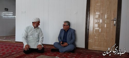 دیدار فرماندار گمیشان با ائمه جمعه شهرستان