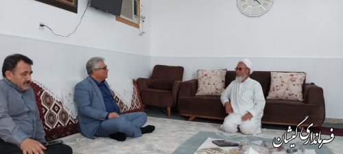 دیدار فرماندار گمیشان با ائمه جمعه شهرستان
