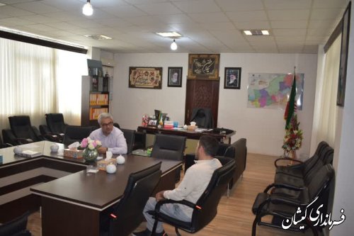 برگزاری ملاقات عمومی فرماندار گمیشان