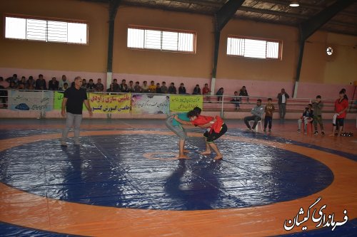 برگزاری مسابقات گورش نوجوانان کشور در شهرستان گمیشان