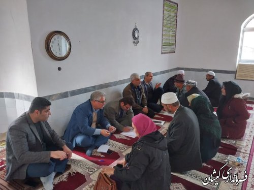 برگزاری میزخدمت در روستای قره کیله شهرستان گمیشان