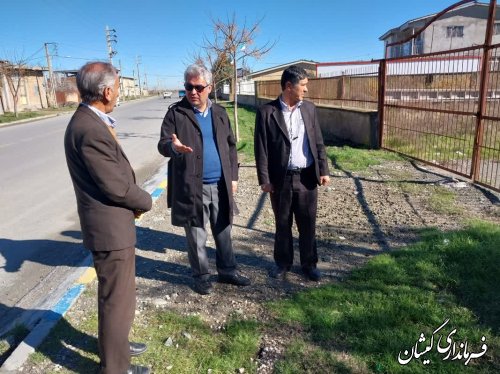 حضور فرماندار گمیشان در روستای خواجه نفس