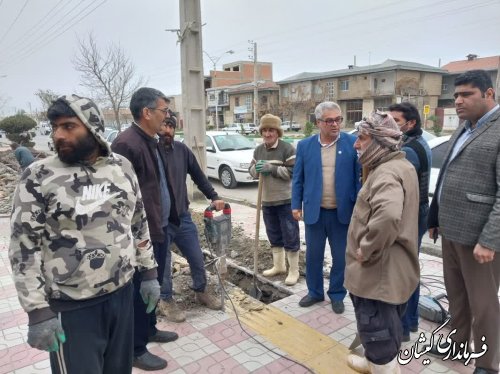 بخشداری های شهرستان به فیبر نوری متصل خواهند شد