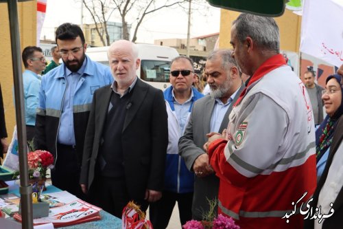 بازدید از روند خدمت رسانی به مسافران نوروزی در گنبدکاووس