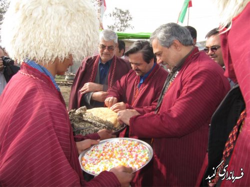 بهره برداری همزمان 200 واحد مسکونی و طرح هادی روستای کوچک خرطوم بخش مرکزی گنبدکاووس 