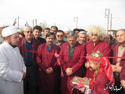 بهره برداری همزمان 200 واحد مسکونی و طرح هادی روستای کوچک خرطوم بخش مرکزی گنبدکاووس 