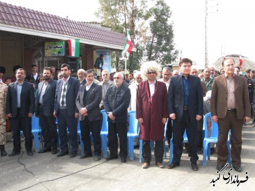 بهره برداری همزمان 200 واحد مسکونی و طرح هادی روستای کوچک خرطوم بخش مرکزی گنبدکاووس 