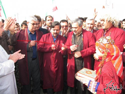 بهره برداری همزمان 200 واحد مسکونی و طرح هادی روستای کوچک خرطوم بخش مرکزی گنبدکاووس 