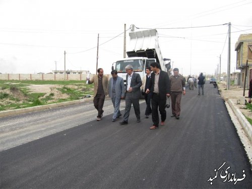 معاون استاندار و فرماندار ویژه گنبد کاووس از طرح هادی روستای سلطانعلی بازدید کرد 