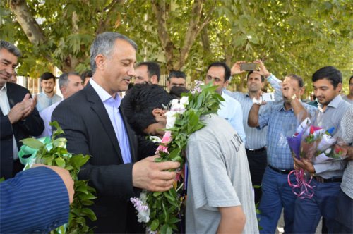 گنبدی ها از چهار نوجوان مدال آور خود در مسابقات آسیایی استقبال کردند 