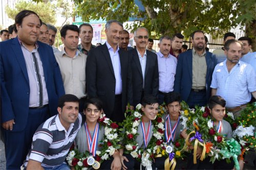 گنبدی ها از چهار نوجوان مدال آور خود در مسابقات آسیایی استقبال کردند 