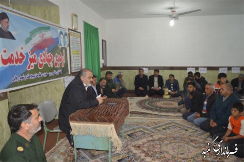 میز خدمت در روستای ماسان کوب برپا شد