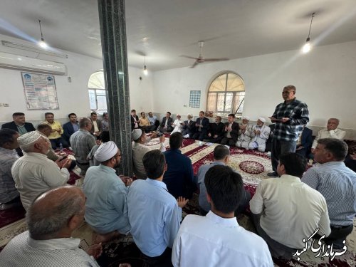 میز خدمت در روستای چای قوشان بزرگ برپا شد 